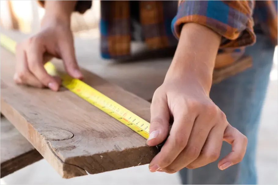 Detail Carpenter Measuring Wood Tape Measure Number 7