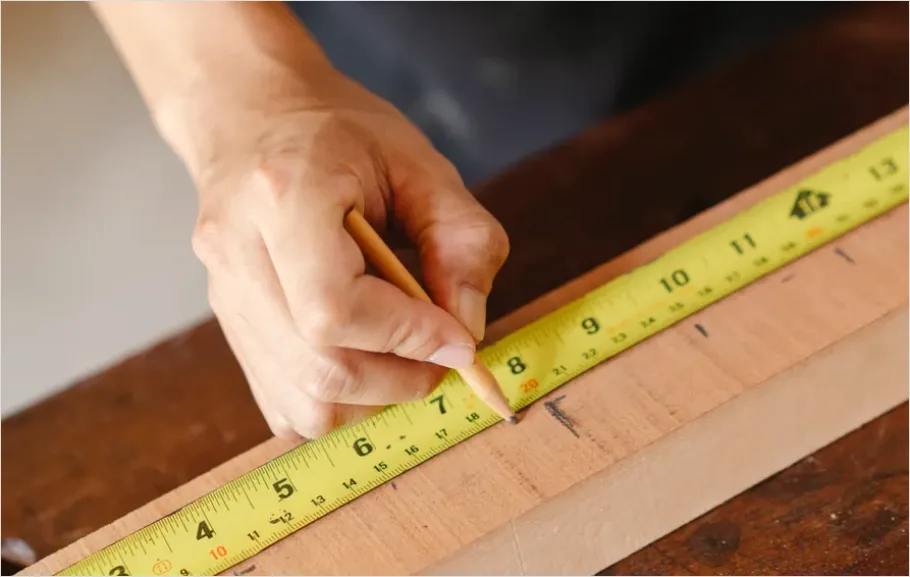 Detail Carpenter Measuring Wood Tape Measure Number 8
