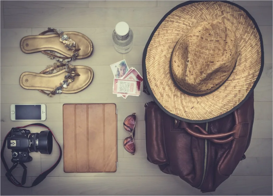 Detail Carry On Luggage Packing Flat Lay Number 6