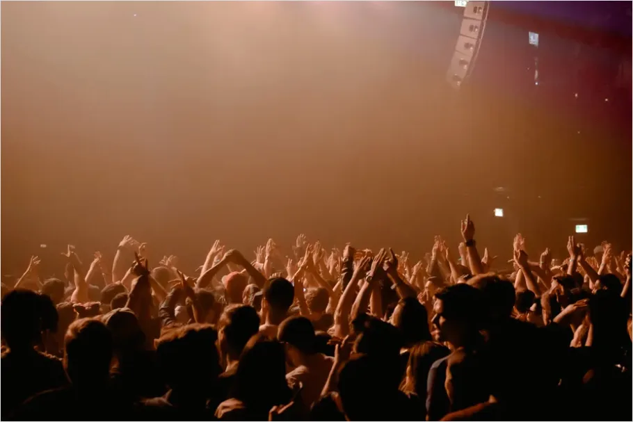 Detail Concert Crowd Hands In Air Number 13
