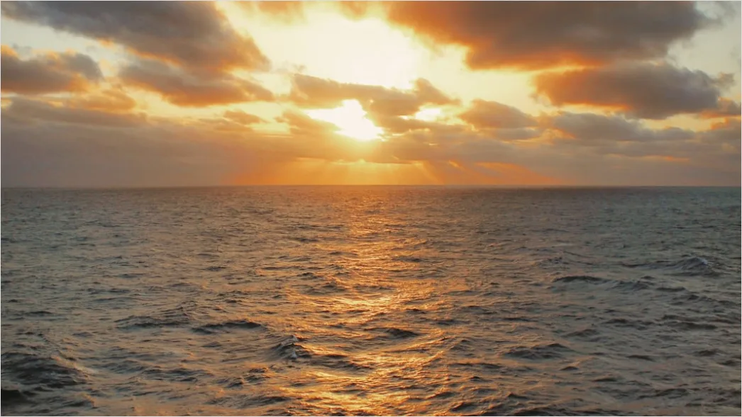 Detail Cruise Ship Deck Ocean Sunrise Number 14
