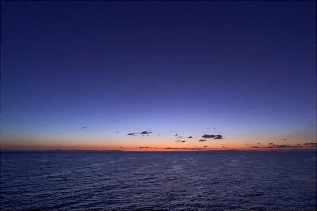 Detail Cruise Ship Deck Ocean Sunrise Number 15