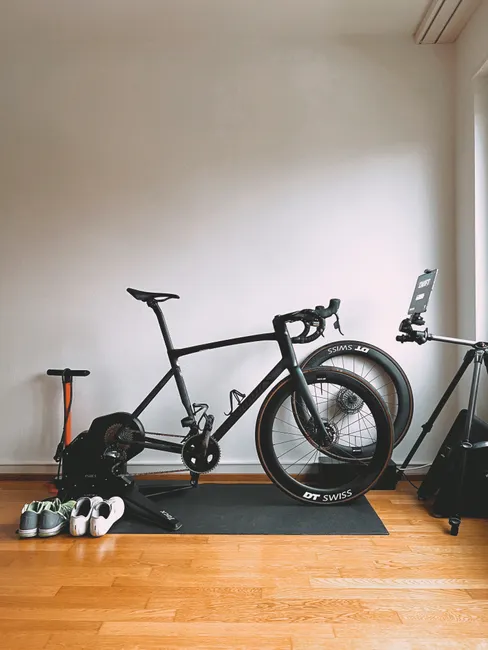 Detail Cycling Workout Indoor Trainer Intervals Number 2