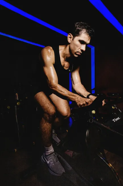 Detail Cycling Workout Indoor Trainer Intervals Number 9