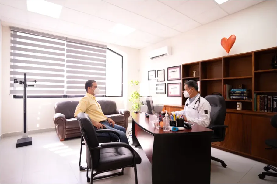 Detail Doctor And Patient Consultation Clinic Number 3