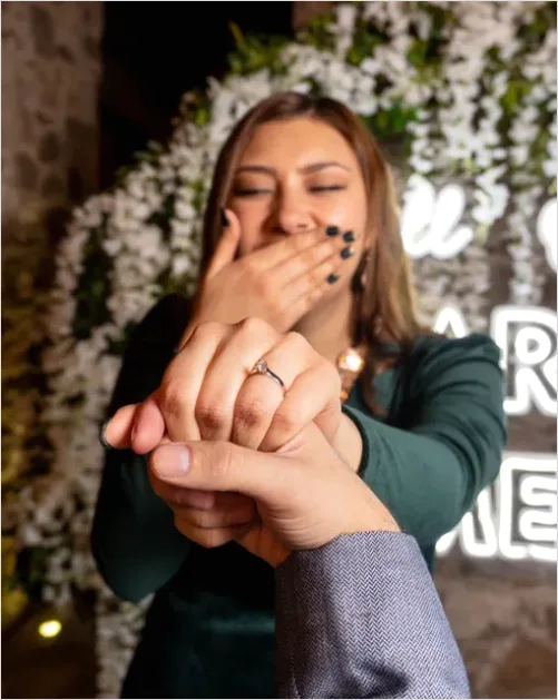Detail Engagement Proposal Reaction Surprise Moment Number 14