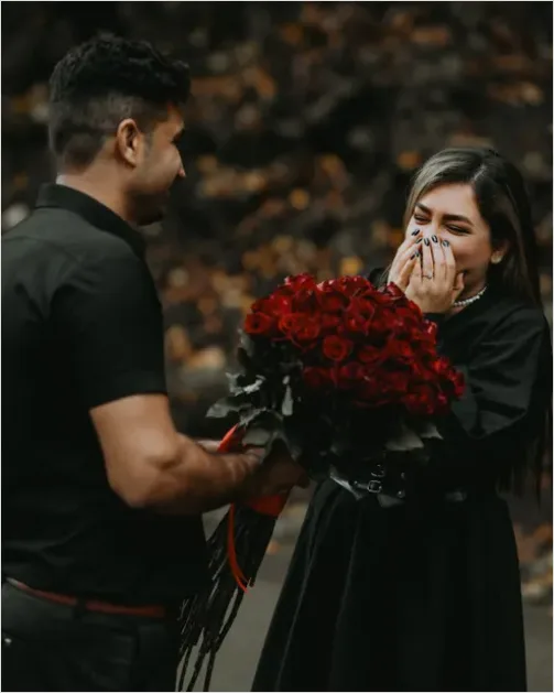 Detail Engagement Proposal Reaction Surprise Moment Number 9