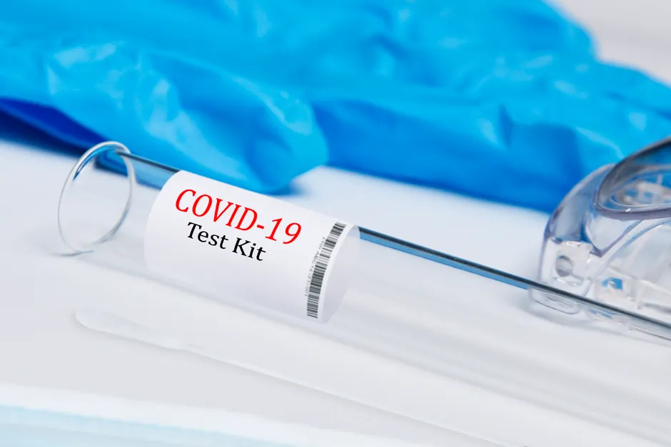 Detail Genetic Testing Kit Swab Packaging Flat Lay Number 2