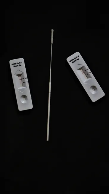 Detail Genetic Testing Kit Swab Packaging Flat Lay Number 11