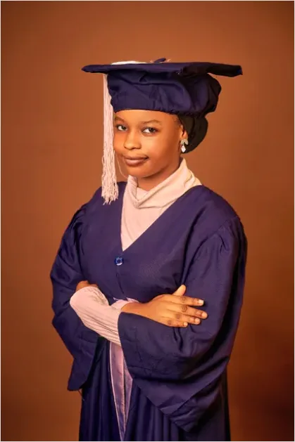Detail Graduation Cap And Gown Portrait Number 10
