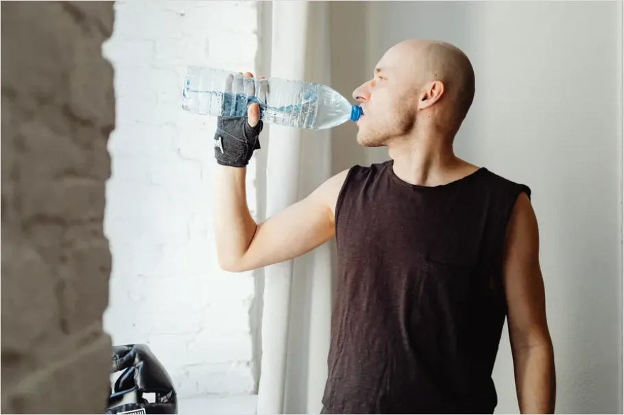 Detail Healthy Lifestyle Portrait Water Bottle Number 5
