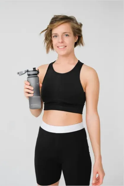 Detail Healthy Lifestyle Portrait Water Bottle Number 10