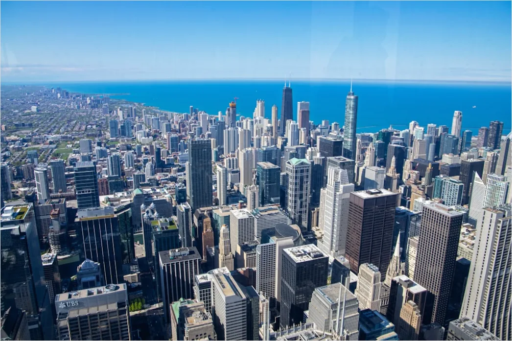 Detail Helicopter Tour City Skyline Aerial Number 5