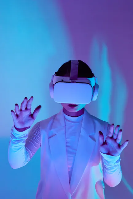 Detail Holographic Interface Hands Gesture Control Number 7