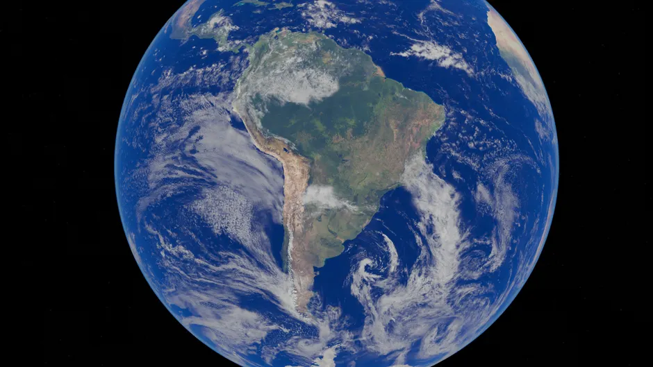 Detail International Space Station Earth Limb View Number 12