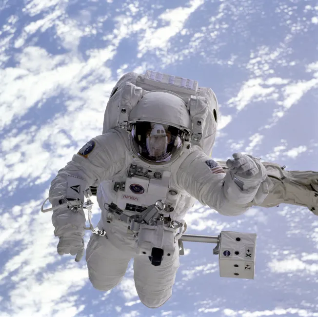 Detail International Space Station Earth Limb View Number 15