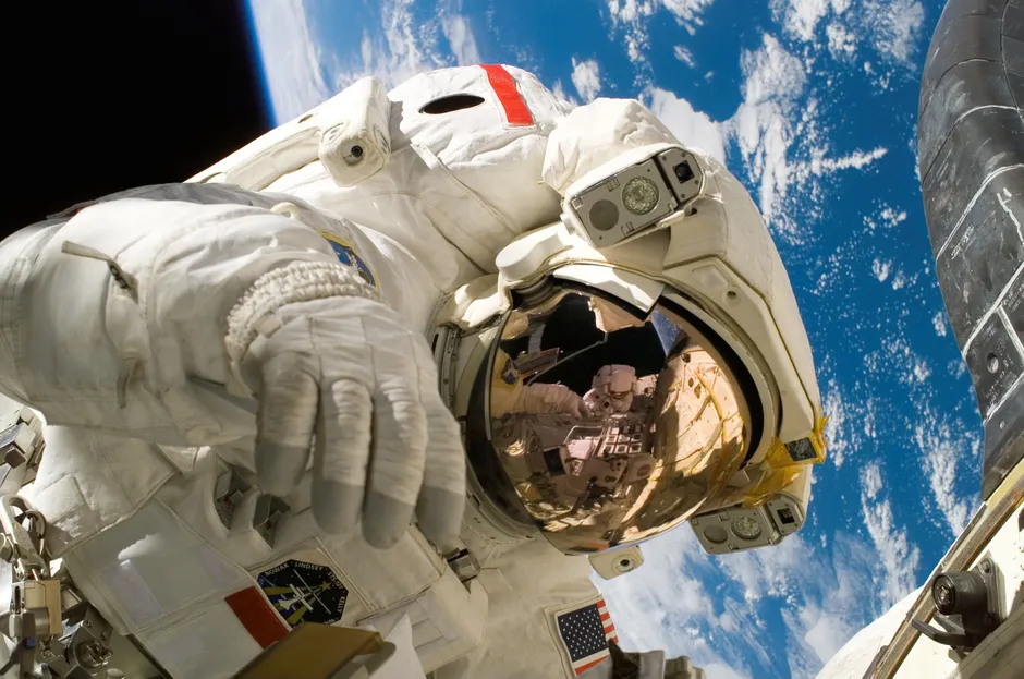 Detail International Space Station Earth Limb View Number 8