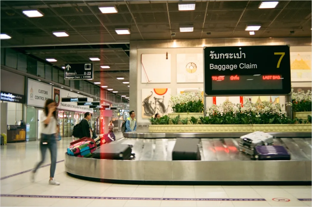Detail Luggage Carousel Airport Baggage Claim Number 2