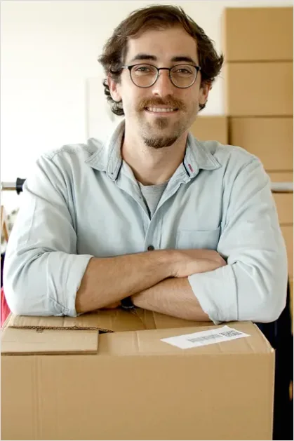 Detail Male Entrepreneur Startup Office Portrait Number 14