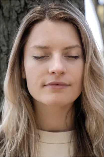Detail Mindfulness Meditation Peaceful Face Close Up Number 5