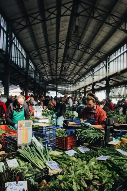 Detail People At Farmers Market Shopping Number 7