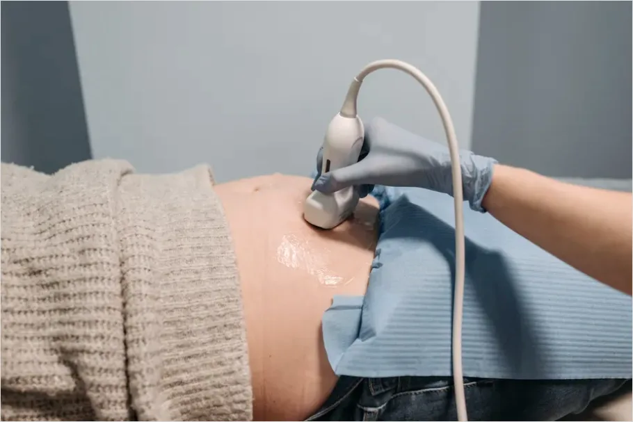 Detail Pregnant Woman Prenatal Checkup Doctor Number 2