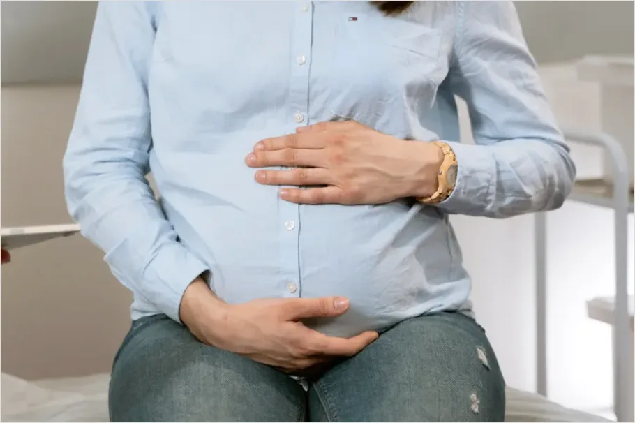 Detail Pregnant Woman Prenatal Checkup Doctor Number 5