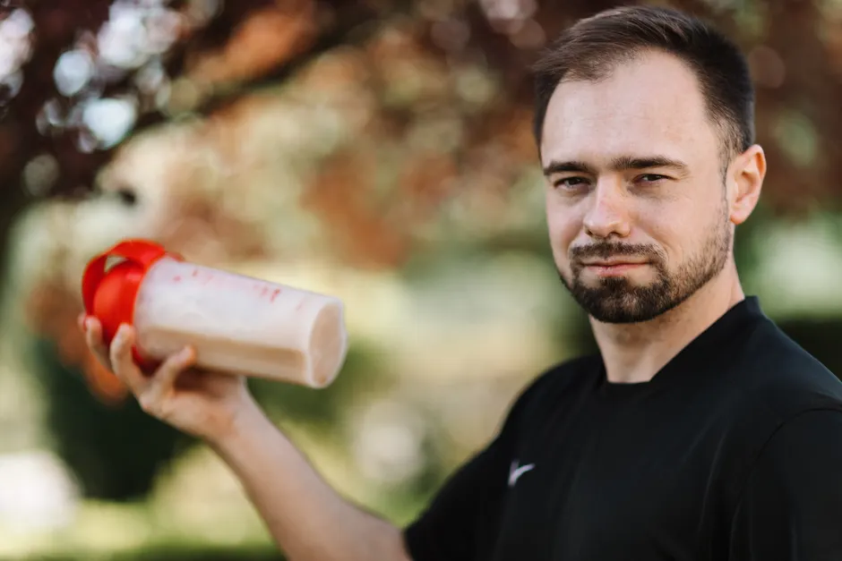 Detail Protein Shake In Blender Bottle Number 5