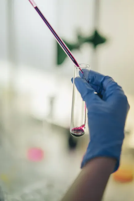 Detail Research Scientist Pipette Liquid Lab Gloves Number 2