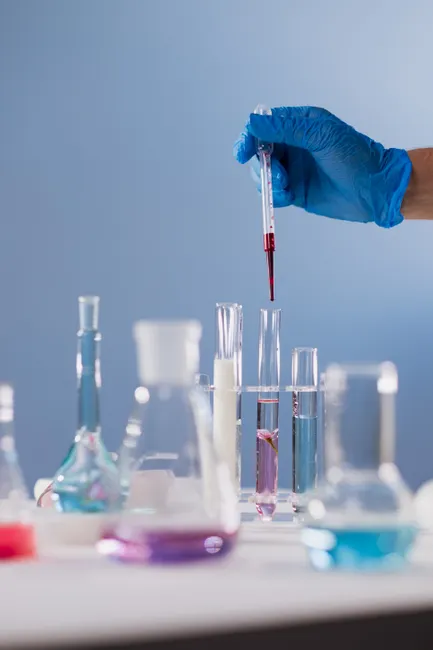 Detail Research Scientist Pipette Liquid Lab Gloves Number 5