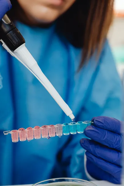 Detail Research Scientist Pipette Liquid Lab Gloves Number 6