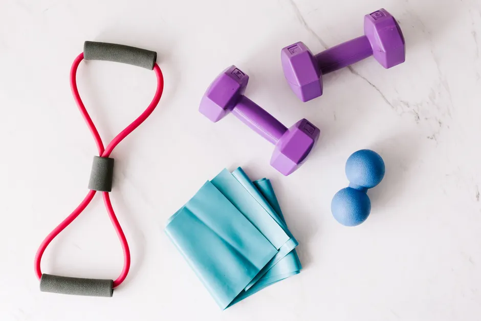 Detail Resistance Bands Set Flat Lay Number 12