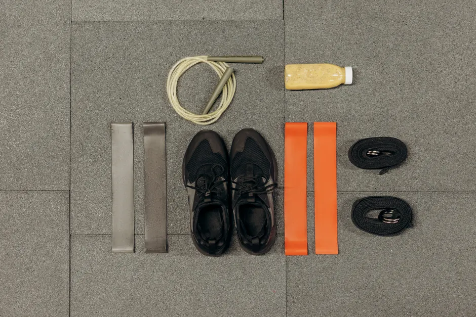 Detail Resistance Bands Set Flat Lay Number 5