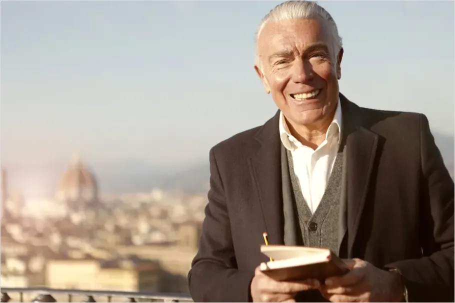 Detail Senior Man Portrait Smiling Outdoors Number 8
