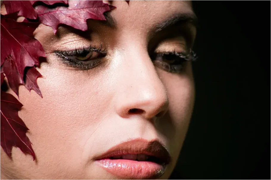 Detail Skin Texture Portrait Close Up Number 8