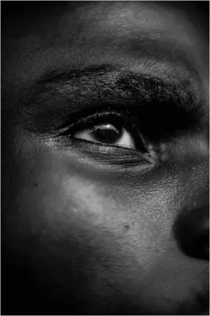 Detail Skin Texture Portrait Close Up Number 10