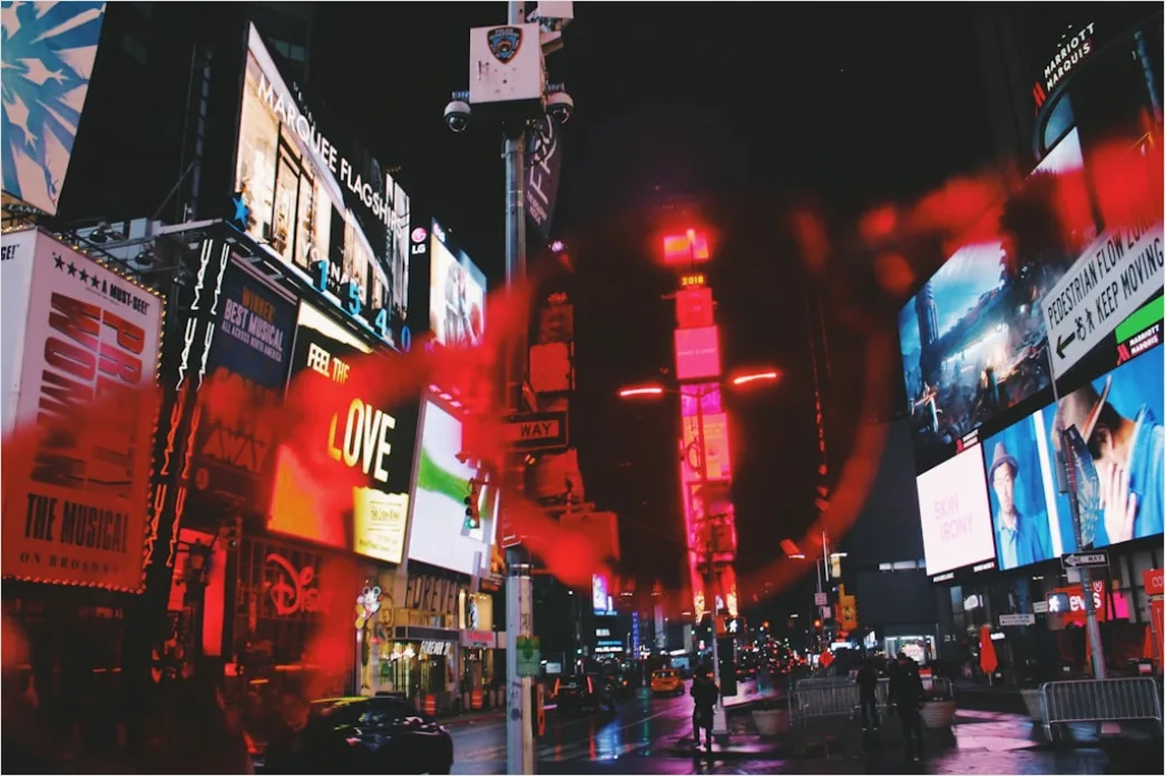 Times Square Neon Lights Night 7307