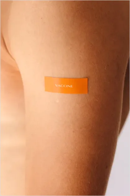 Detail Vaccination Shot Arm Close Up Number 5