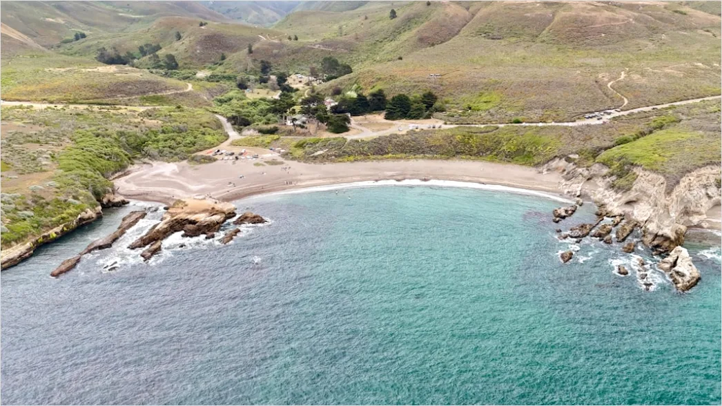 Detail Aerial Rocky Coast Number 5