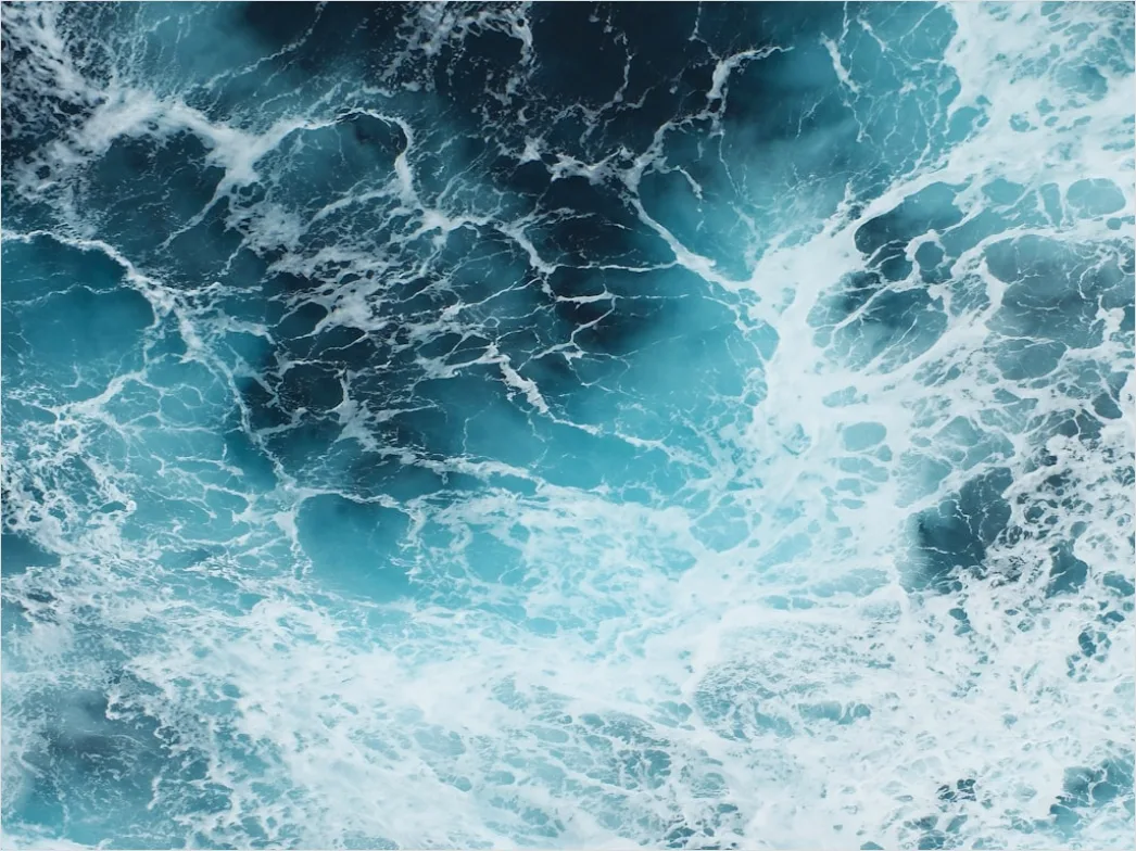Detail Aerial Sea Foam Texture Number 12