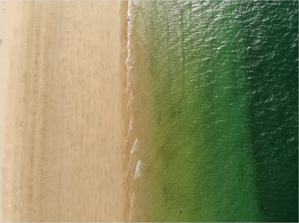 Detail Aerial Sea Foam Texture Number 17