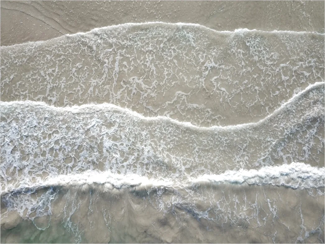 Detail Aerial Sea Foam Texture Number 3