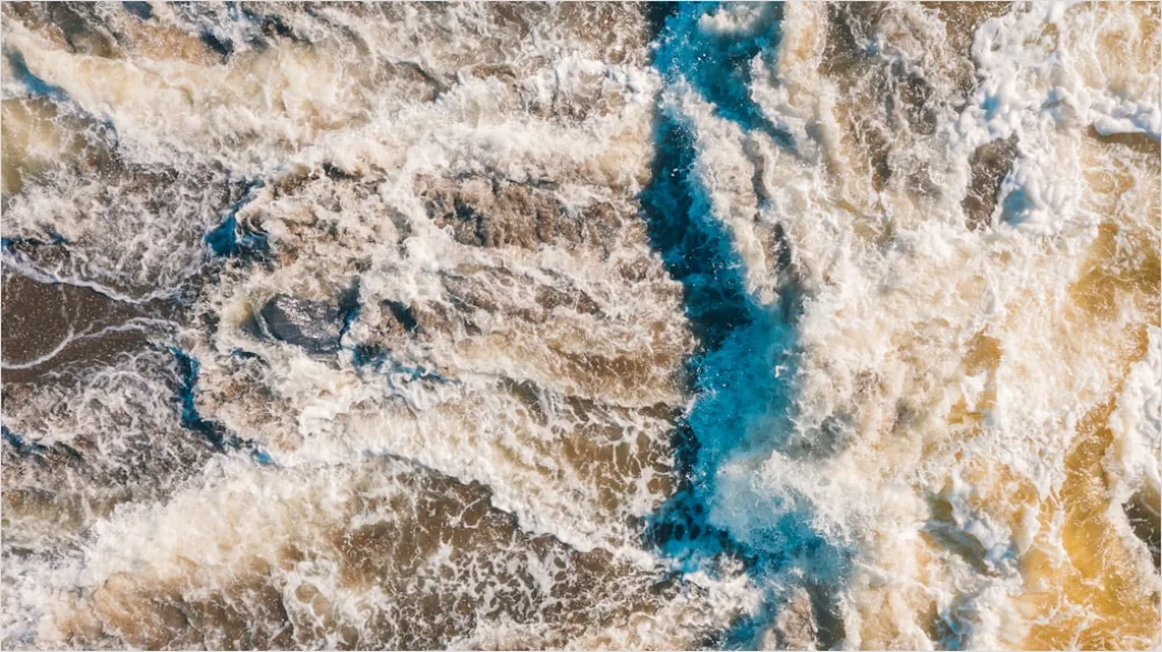 Detail Aerial Sea Foam Texture Number 10