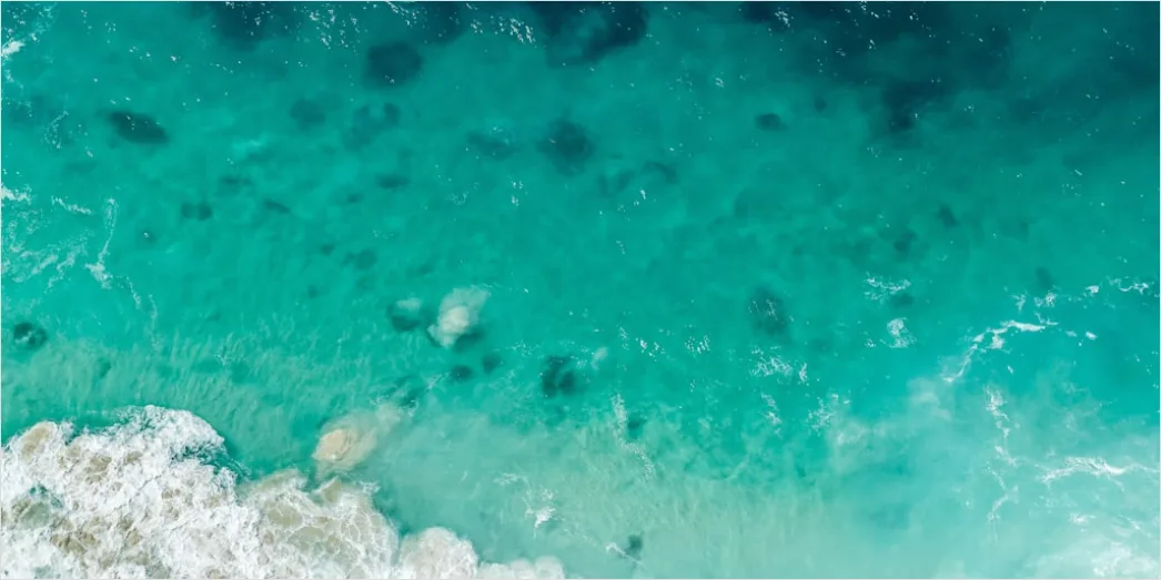 Detail Aerial Shoreline From Above Number 16