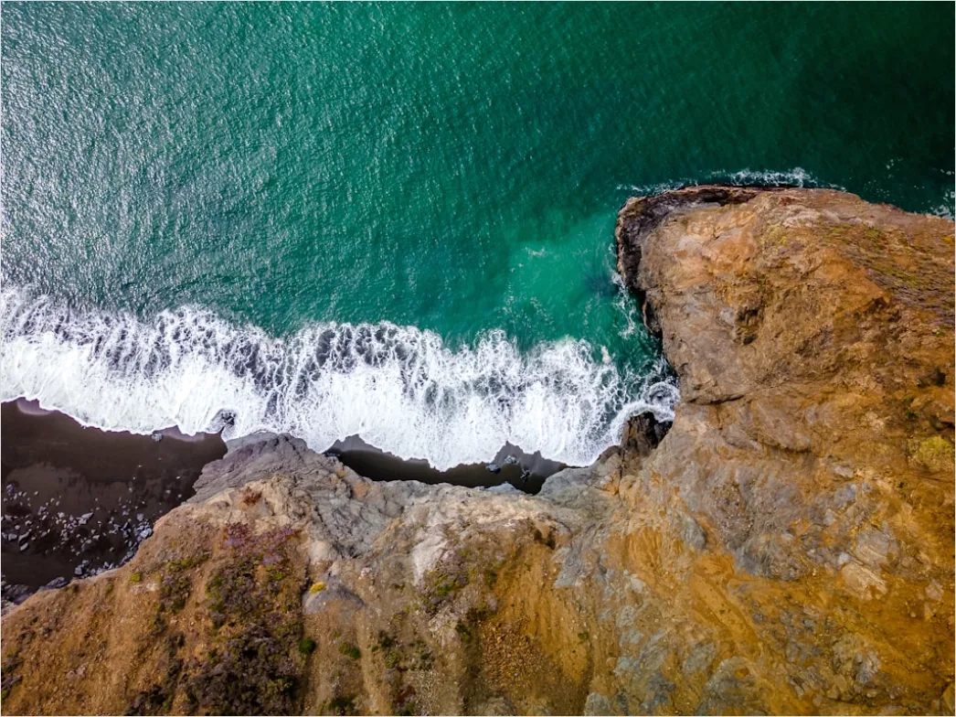 Detail Aerial Shoreline From Above Number 10