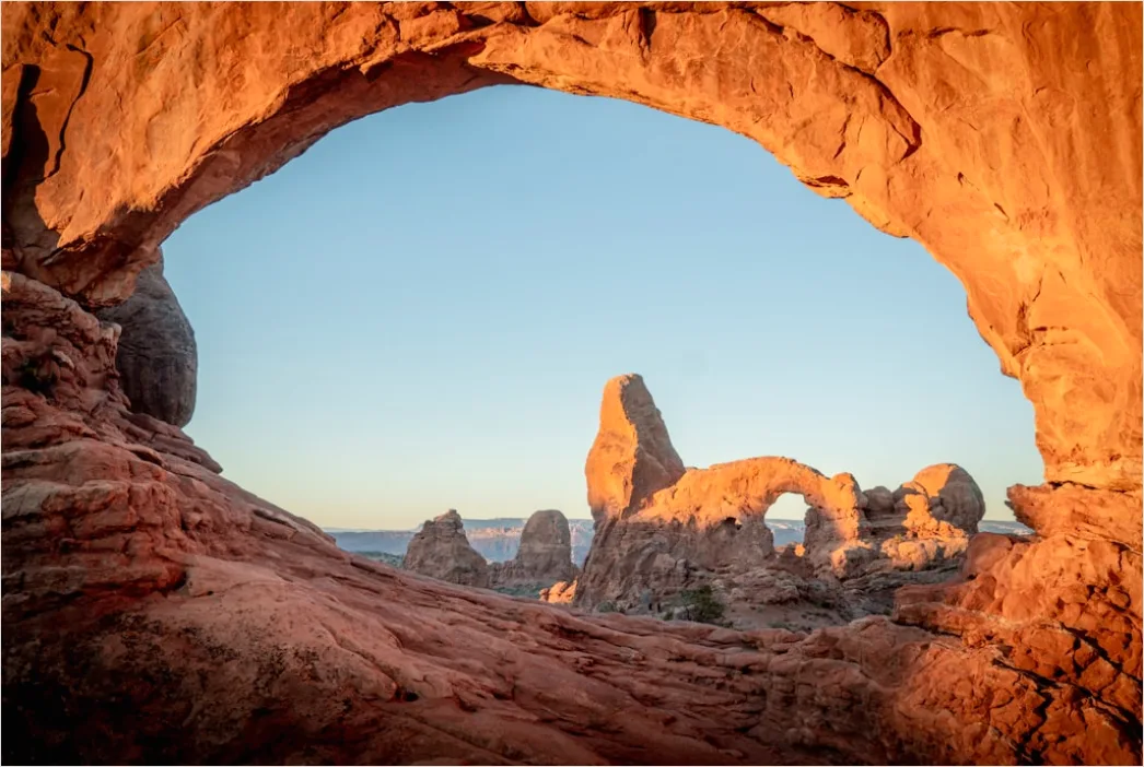 Detail Arches National Park Delicate Arch Sunset Number 2