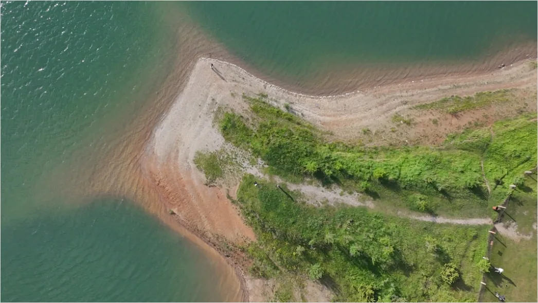 Detail Birds Eye View Landscape Number 6