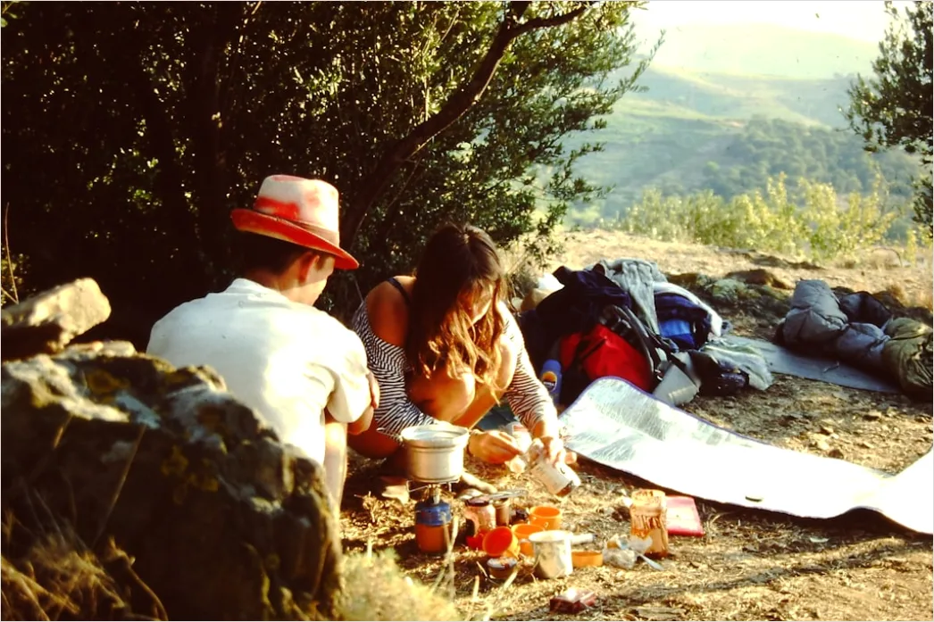 Detail Camping Gear Setup Campsite Scene Number 12