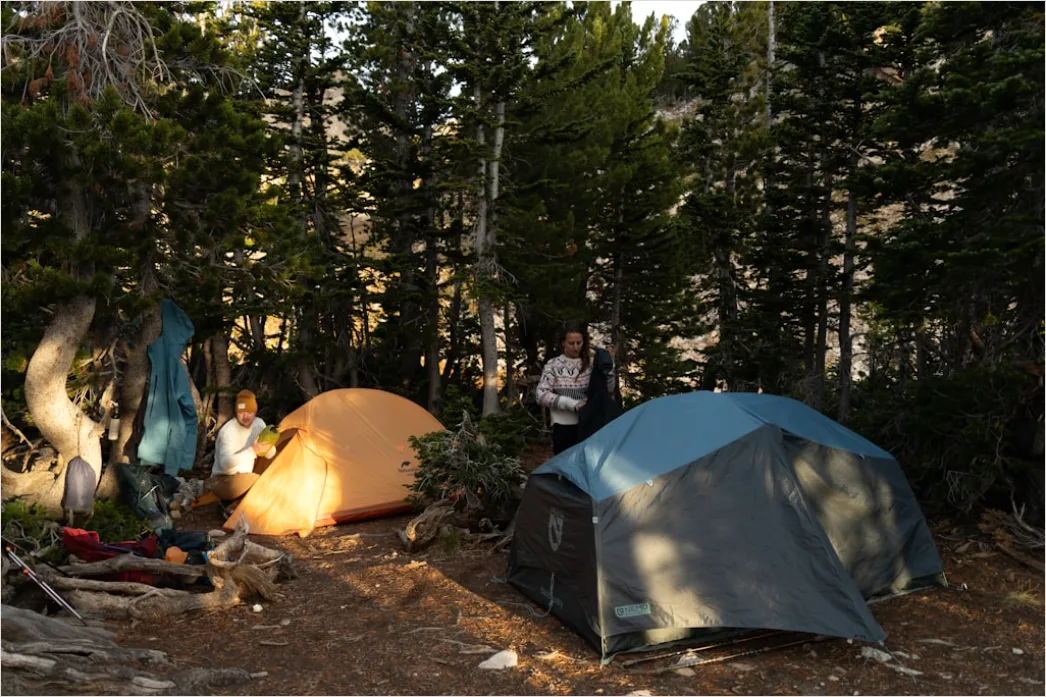 Detail Camping Gear Setup Campsite Scene Number 4