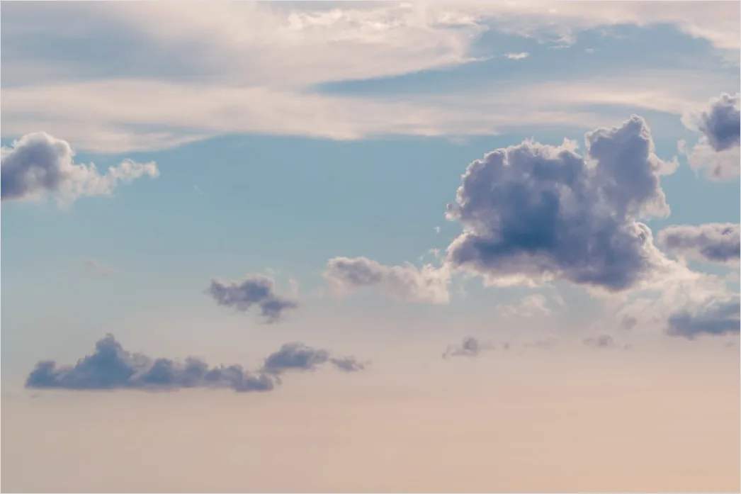 Detail Cloudscape Soft Gradient Sky Background Number 12
